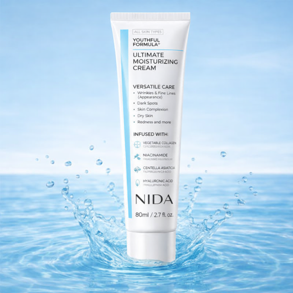 Crema Facial NIDA™ | Piel más suave, firme e hidratada con el uso diario