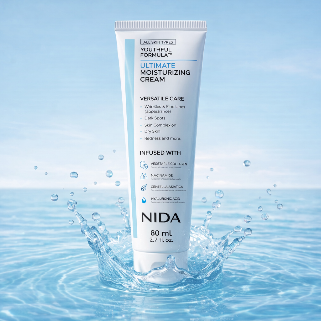 Crema Facial NIDA™ | Piel más suave, firme e hidratada con el uso diario